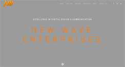 Desktop Screenshot of newwaveweb.com
